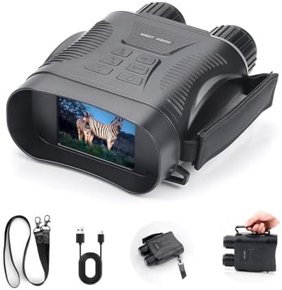 Fast charging night vision for hunting