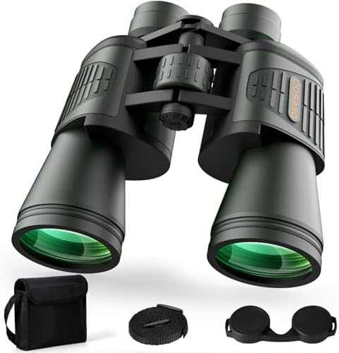 Deesoo 20x52 high powered green binoculars