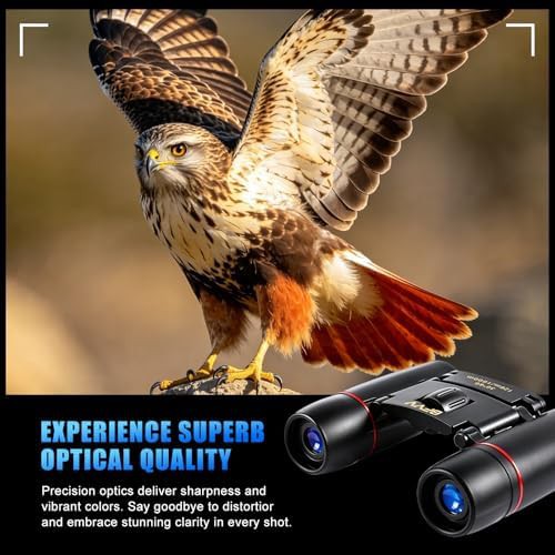 Compact foldable binoculars with high power — photo 4