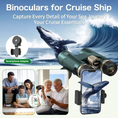HD binoculars with prism for cruises — photo 3