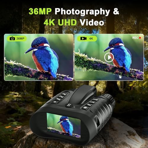 Digital night vision goggles with large screen — photo 2