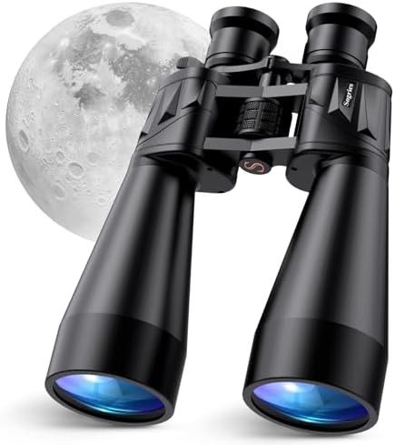 Large aperture binoculars for astronomy and stargazing