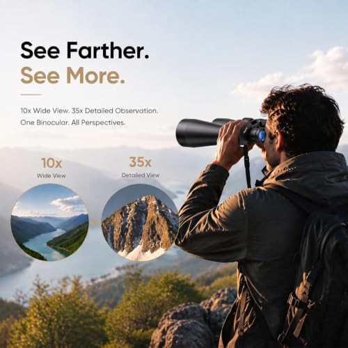 Large aperture binoculars for astronomy and stargazing — photo 5
