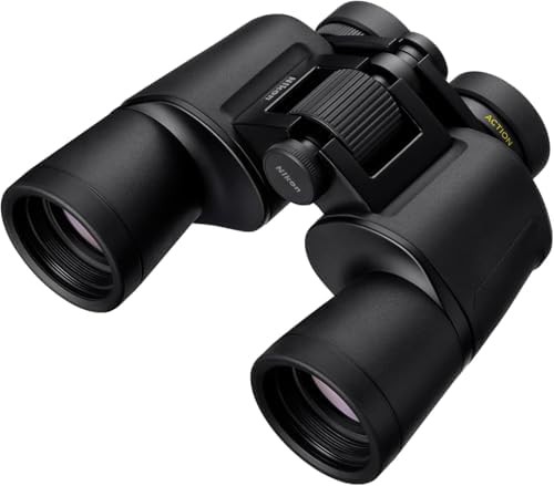 Wide view porro prism binoculars 8x42