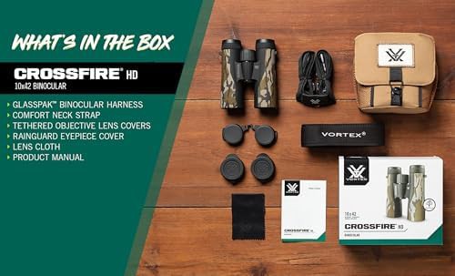 Crossfire HD 10x42 Mossy Oak Bottomland Binoculars — photo 5