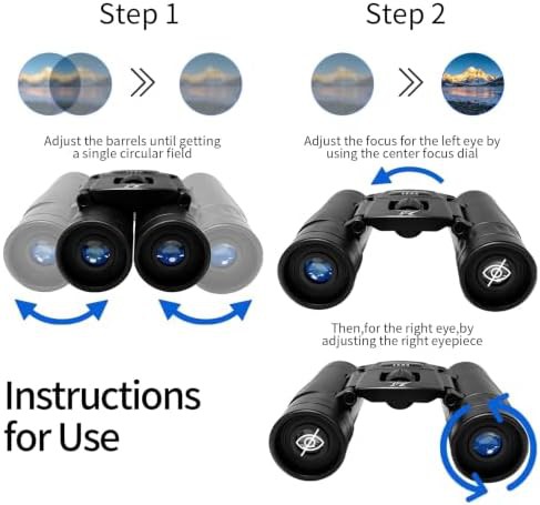 Small folding binoculars for travel — photo 3
