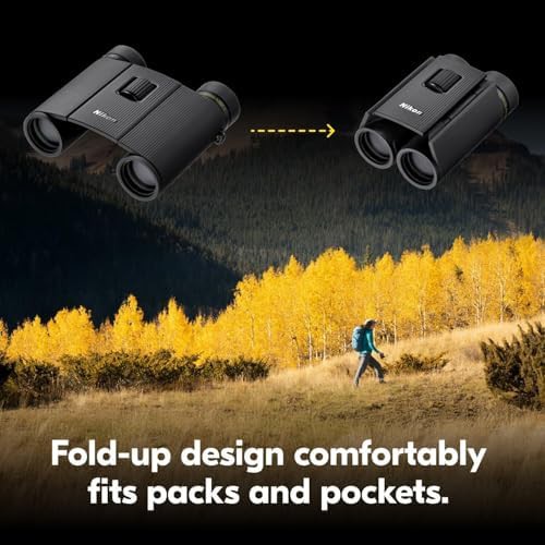 Travel binoculars with lens pen bundle 8x25 — photo 3