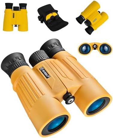Floating marine rubber armored binoculars 10x30