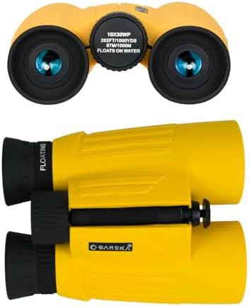 Floating marine rubber armored binoculars 10x30 — photo 4