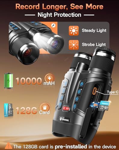 Smart app 4K night vision goggles — photo 3