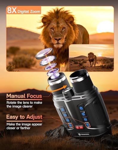 Smart app 4K night vision goggles — photo 4
