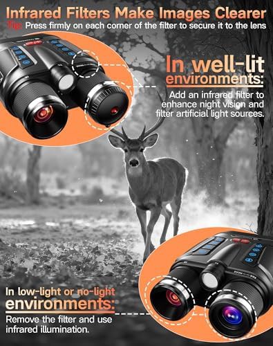 Smart app 4K night vision goggles — photo 5