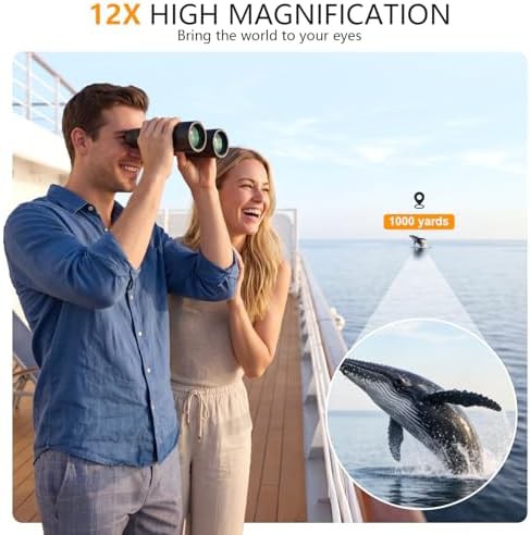 High power 12x50 cruise and travel binoculars — photo 4
