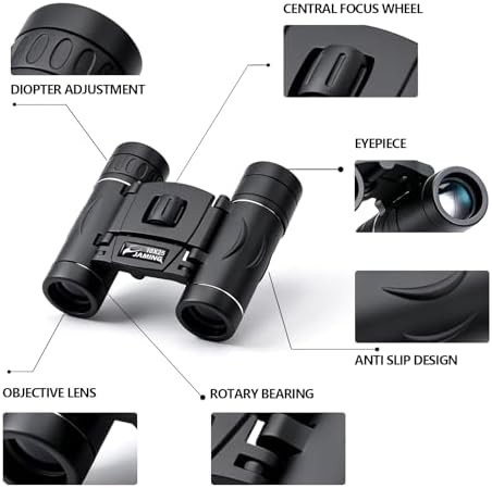 Compact pocket binoculars with HD lenses — photo 3