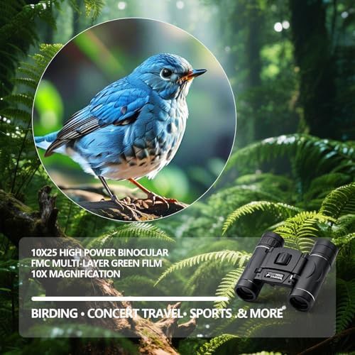 Compact pocket binoculars with HD lenses — photo 4