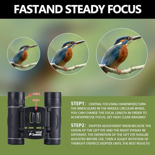 Compact pocket binoculars with HD lenses — photo 5