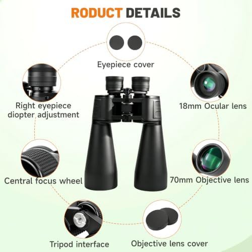 High power astronomy binoculars for stargazing — photo 5