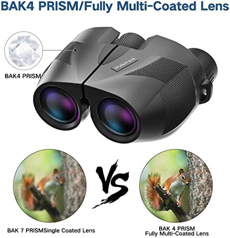 Black high power binoculars for bird watching — photo 3