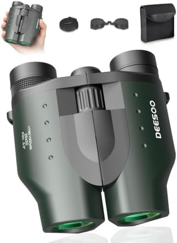 Deesoo 25x32 compact lightweight BAK4 binoculars
