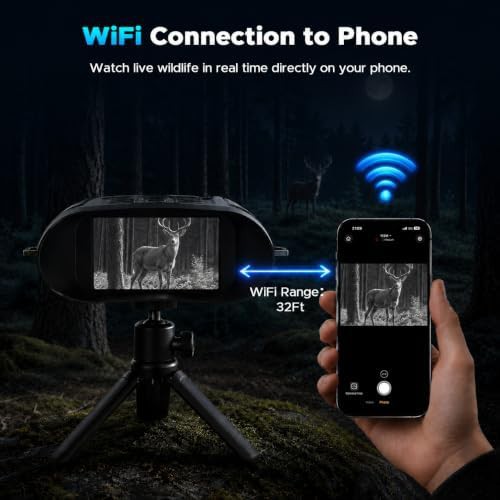 WiFi night vision goggles for youth hiking — photo 3