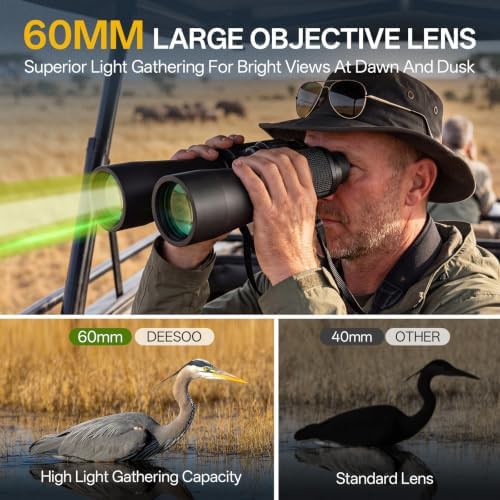 Deesoo 20x60 bird watching high powered binoculars — photo 5
