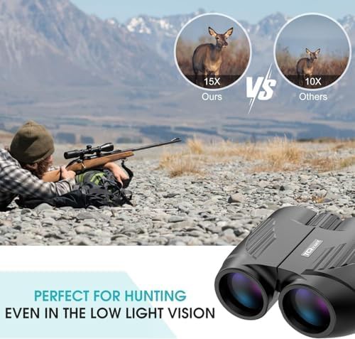 Black high powered binoculars for adults — photo 5