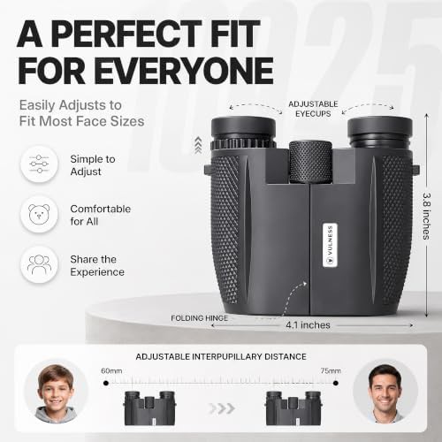Compact bird watching binoculars for adults — photo 5