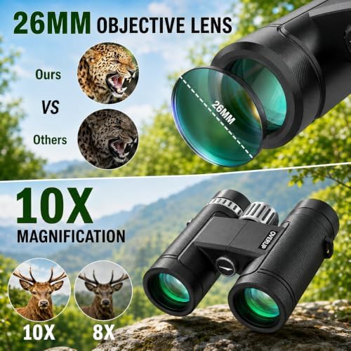 Waterproof compact binoculars for travel — photo 3