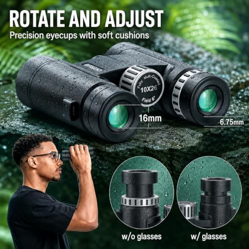 Waterproof compact binoculars for travel — photo 4