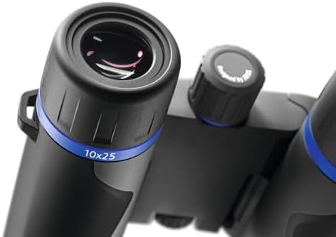 Black 10x25 Pocket Binoculars with Kit — photo 5