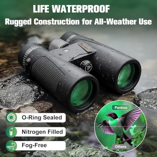 Pankoo adults sports waterproof binoculars — photo 5