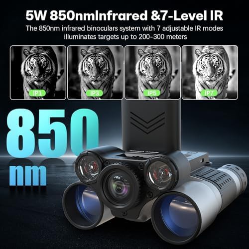 Digital night vision binoculars with camera — photo 2