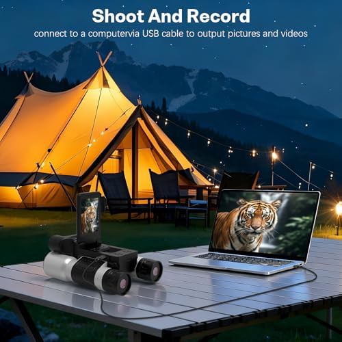 Digital night vision binoculars with camera — photo 3