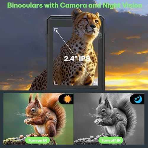 Digital night vision binoculars with camera — photo 4