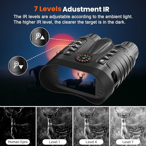 Infrared night vision binoculars for youth hiking — photo 4