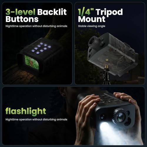 Night vision binoculars with integrated rangefinder — photo 5
